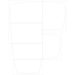 F con fotografías modelo curve (30 cm)