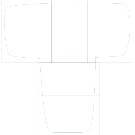 T con fotografías modelo curve ( 30 cm)