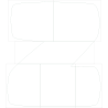 Z con fotografías modelo curve ( 30 cm)