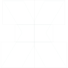 X con fotografías (40 cm)