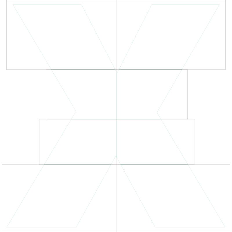 X con fotografías (60 cm)