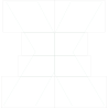 X con fotografías (60 cm)
